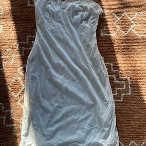 Classic White Maxi Slip Dress